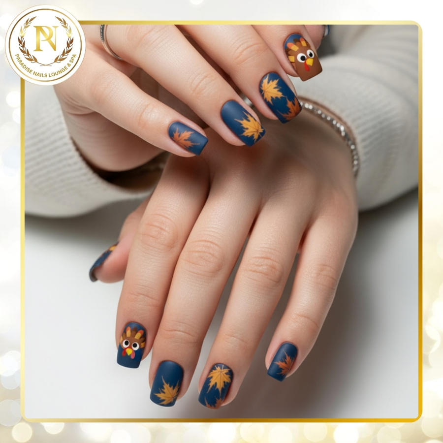 Nail design by Paradise Nails Lounge and Spa